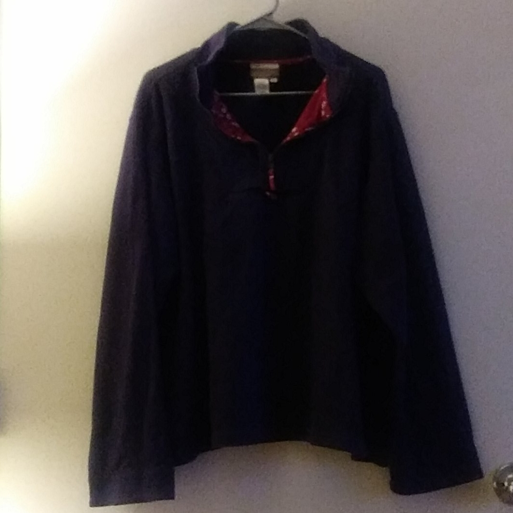 Quarter zip pullover